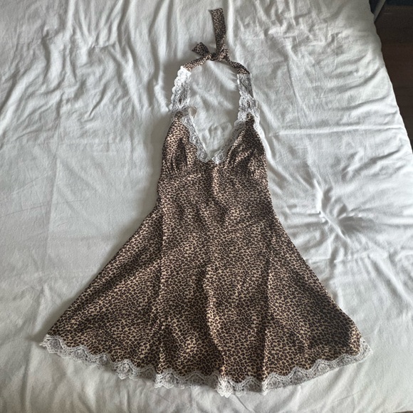 Frankie's Bikinis Leopard Print Mini Dress - Picture 5 of 7